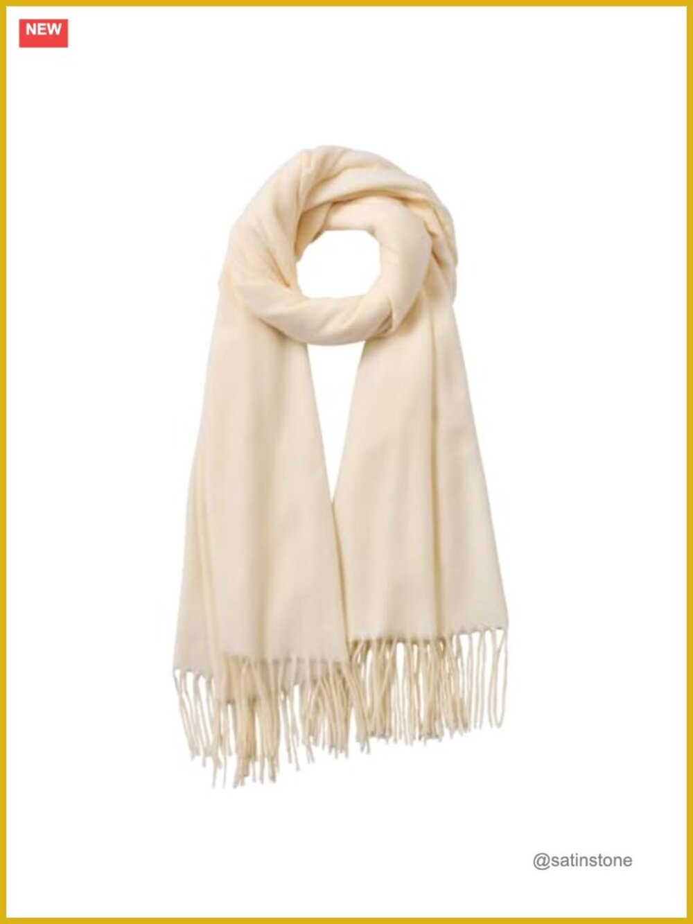 Plaid Tassel Winter Shawl Wrap Scarf for Women with Fringe